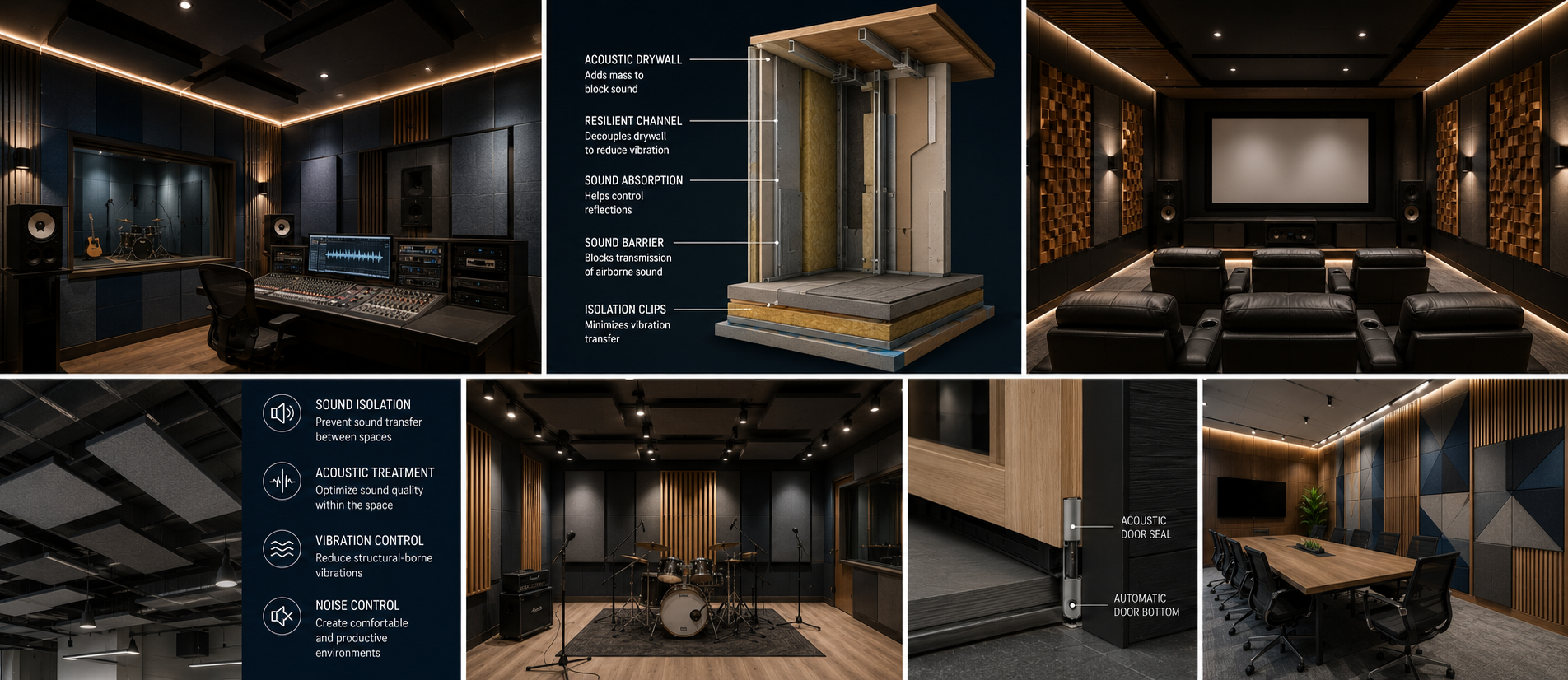 Professional Sound Isolation and Acoustic Engineering Services