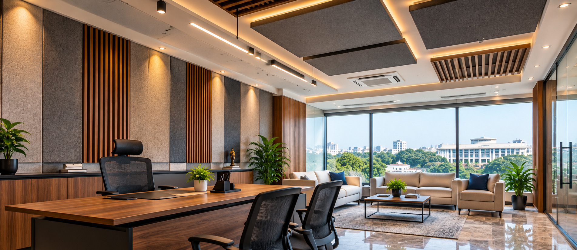 Professional acoustic design solutions for modern interiors in Nungambakkam, Chennai