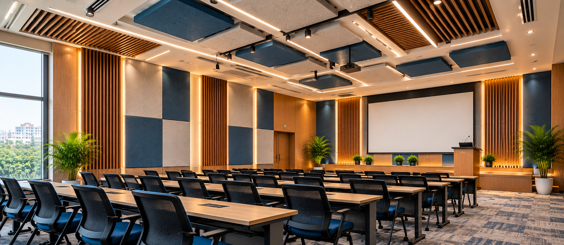 Professional acoustic design solutions for modern interiors in K.K. Nagar, Chennai